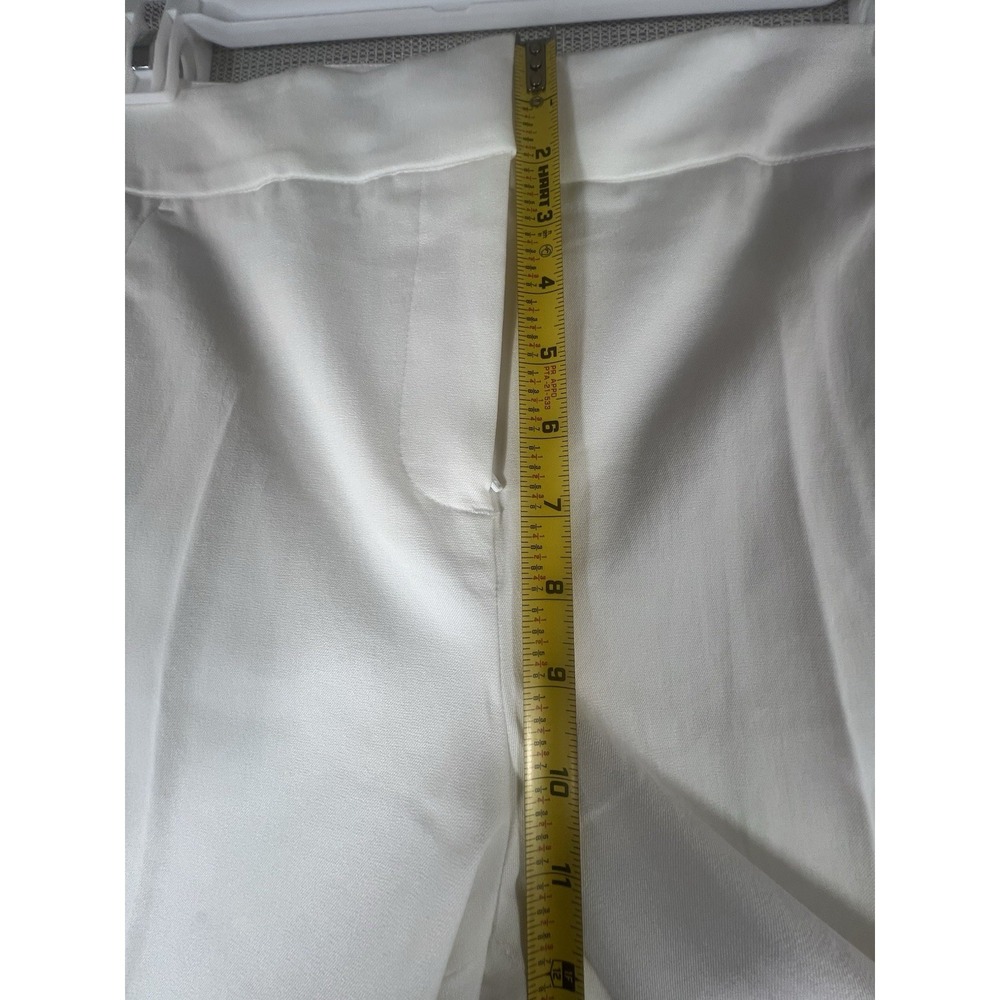 J. Crew Remy Pant High Rise Wide Leg Women 10T Ivory Style Av396 - Picture 6 of 15